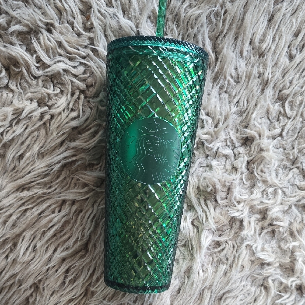 Starbucks 2021 Holiday Emerald Green 24oz Tumbler